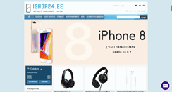 Desktop Screenshot of ishop24.ee